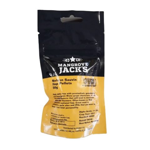 Nelson Sauvin Hop Pellets 50g – Mangrove Jacks | Mike's Brew